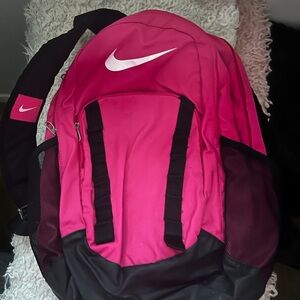 Nike Fuchsia and Black Backpack